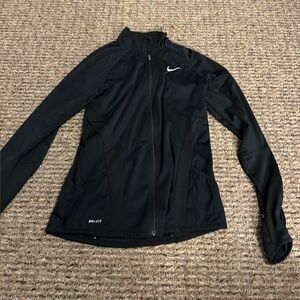 Nike Run Black Jacket in size Medium